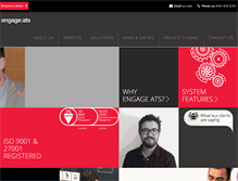 Tablet Screenshot of engage-ats.com